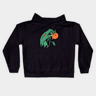 Adam Eve Snake Hand Kids Hoodie